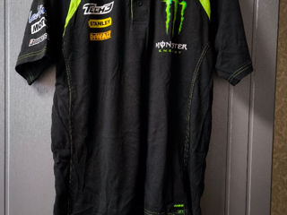 Tech 3 Monster Energy Moto Racing Team  Polo Shirt Size L foto 4