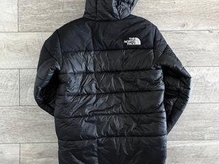 Scurta The North Face Himalayan insulated puffer parka coat in black foto 3