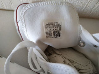 Кеды новые Converse All Star белые высокие  foto 6