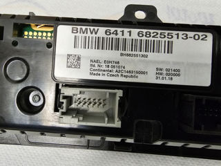 Panou de control al Sistemului de climatizare, potrivit pentru BMW X3(F25), X4(F26)/ Piesă Originală foto 2