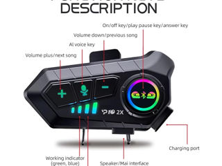 Bluetooth Garnitura Moto Y10 foto 5