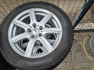 235/55 r17 continental wintercontact (2021) roti + jante ford kuga 5 x 108 r17