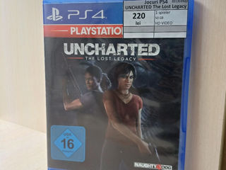 Disc Ps4 Uncharted The Lost Legacy