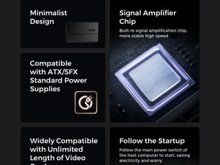 Oculink eGPU Dock Minisforum Deg1 foto 6