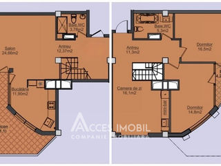 Apartament cu 3 camere, 137 m², Centru, Chișinău foto 16