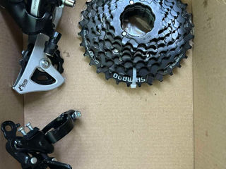 Велозапчасти новые Shimano - кассета, переключатели. foto 2