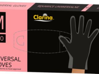 Перчатки  универсальные (для бытовых нужд) Clarina100 buc эластомер Manusi Universal foto 1