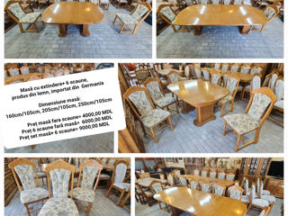 Mese, scaune  importate din Germania, стол и стулья  из  Германии foto 16