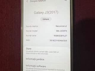 Vind Samsung Galaxy J3 2017 2gb/16gb Gold - 500Lei foto 3