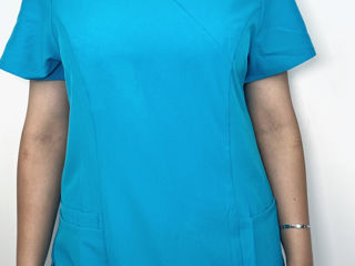 Bluza medicală pentru femei ferox woman - electric / женская медицинская рубашка ferox woman - св... foto 1