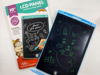 Электронный графический LCD планшет для рисования цветной со стилусом 10 дюймов foto 1