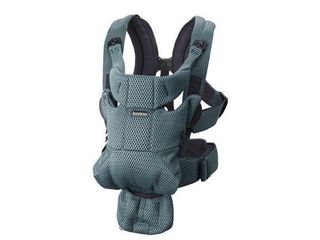 Marsupiu Babybjorn Move 3D Mesh Green foto 8