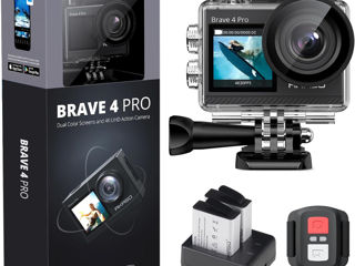 New Akaso Brave 4 Pro Camera video sport Action Camera 4K, Wi-Fi, 20MP