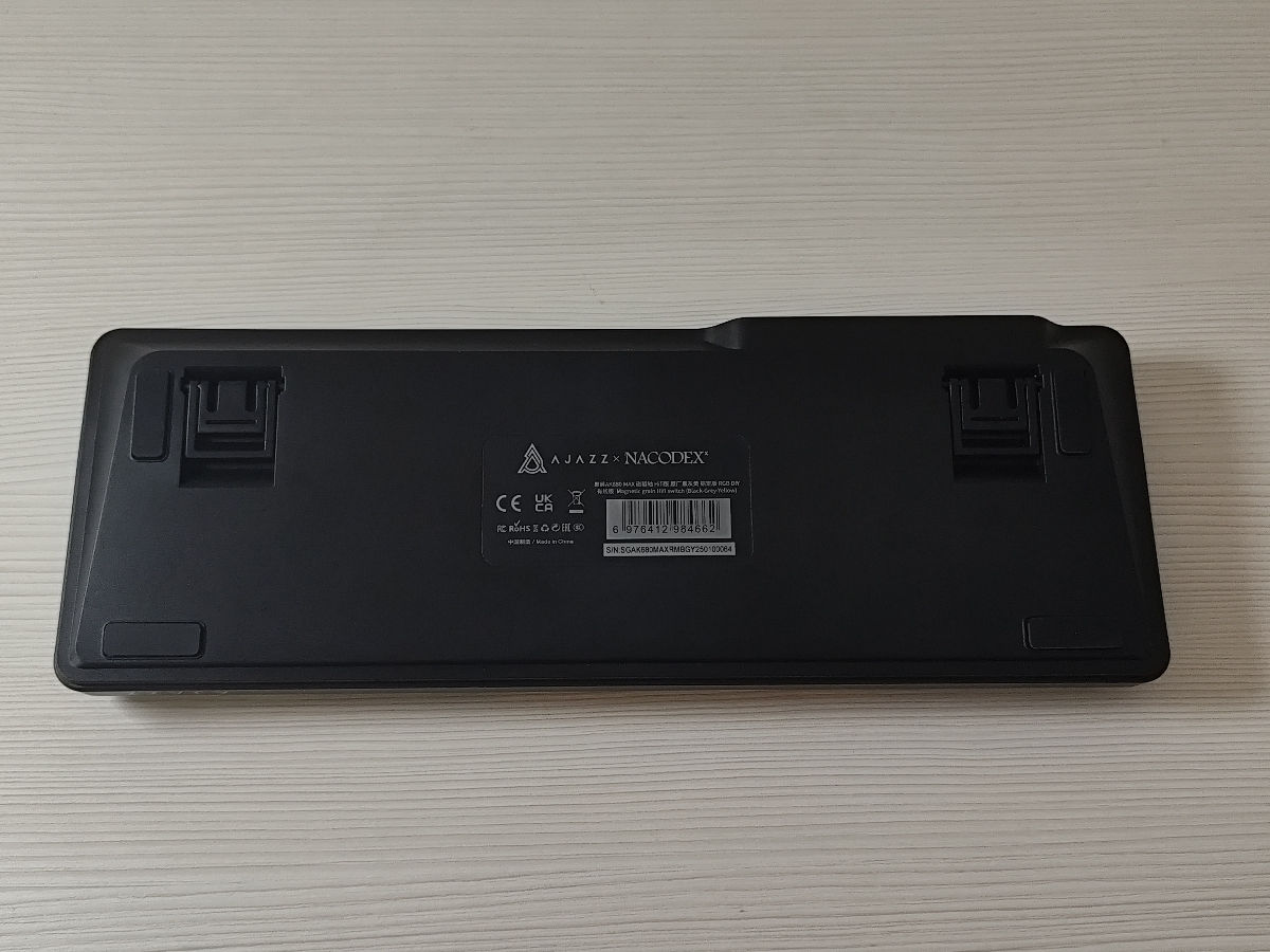 NOU] Ajazz Ak680 Max (RGB, eSports, Magnetic Switches, 8k Latency)