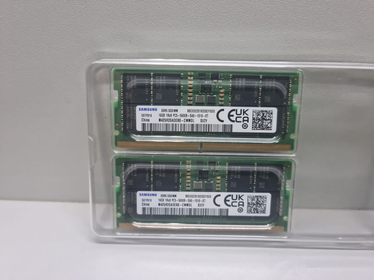 Samsung DDR5 32 GB (KiT 2 x 16 GB) Новая! Гарантия!