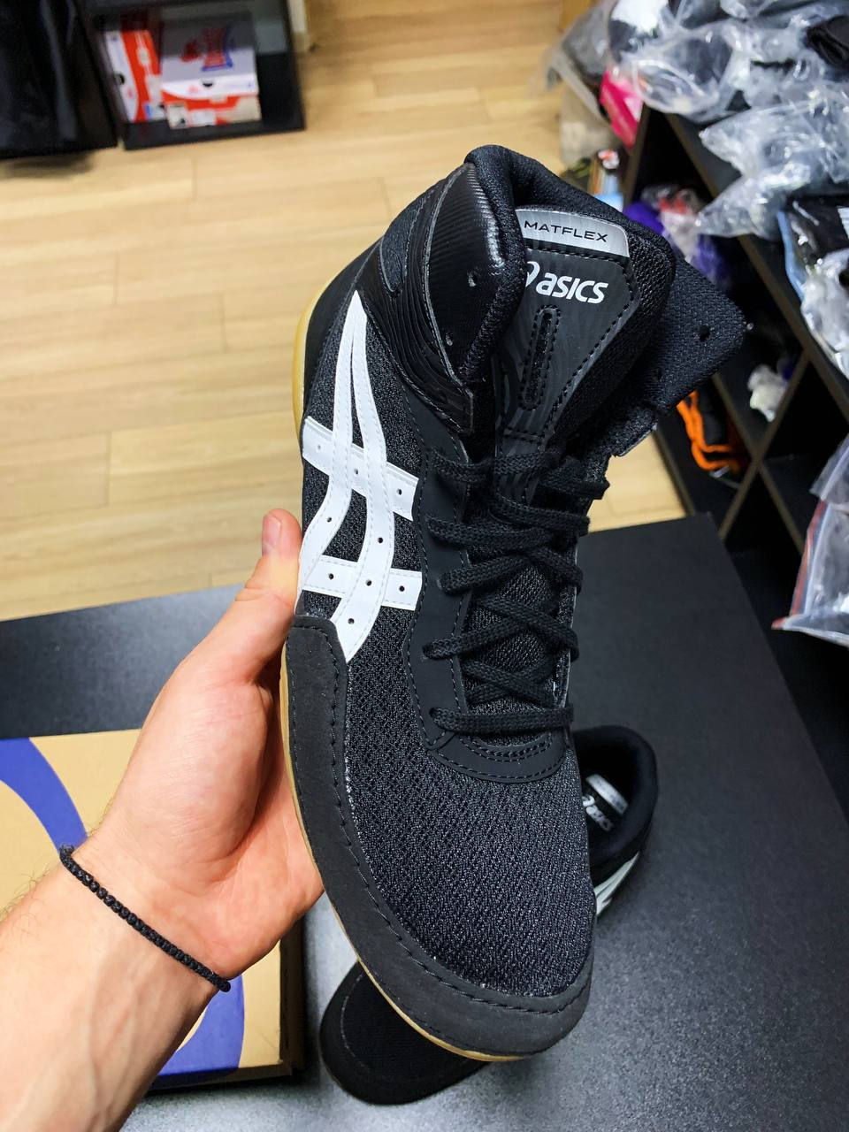 Incaltaminte pentru lupte Asics Matflex 7 ( 35,36,37,38,39,39.5,40.5,41.5,42,42.5,43.5,44,45) foto 1