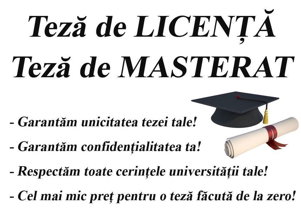 Teze de master, teze de licență, teze de an!