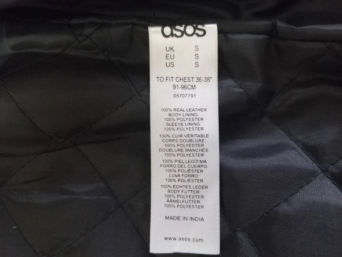 Asos косуха кожаная новая фото 5