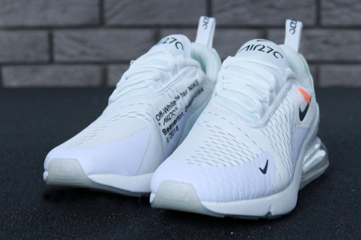 Nike Air Max 270 White x Off White Unisex