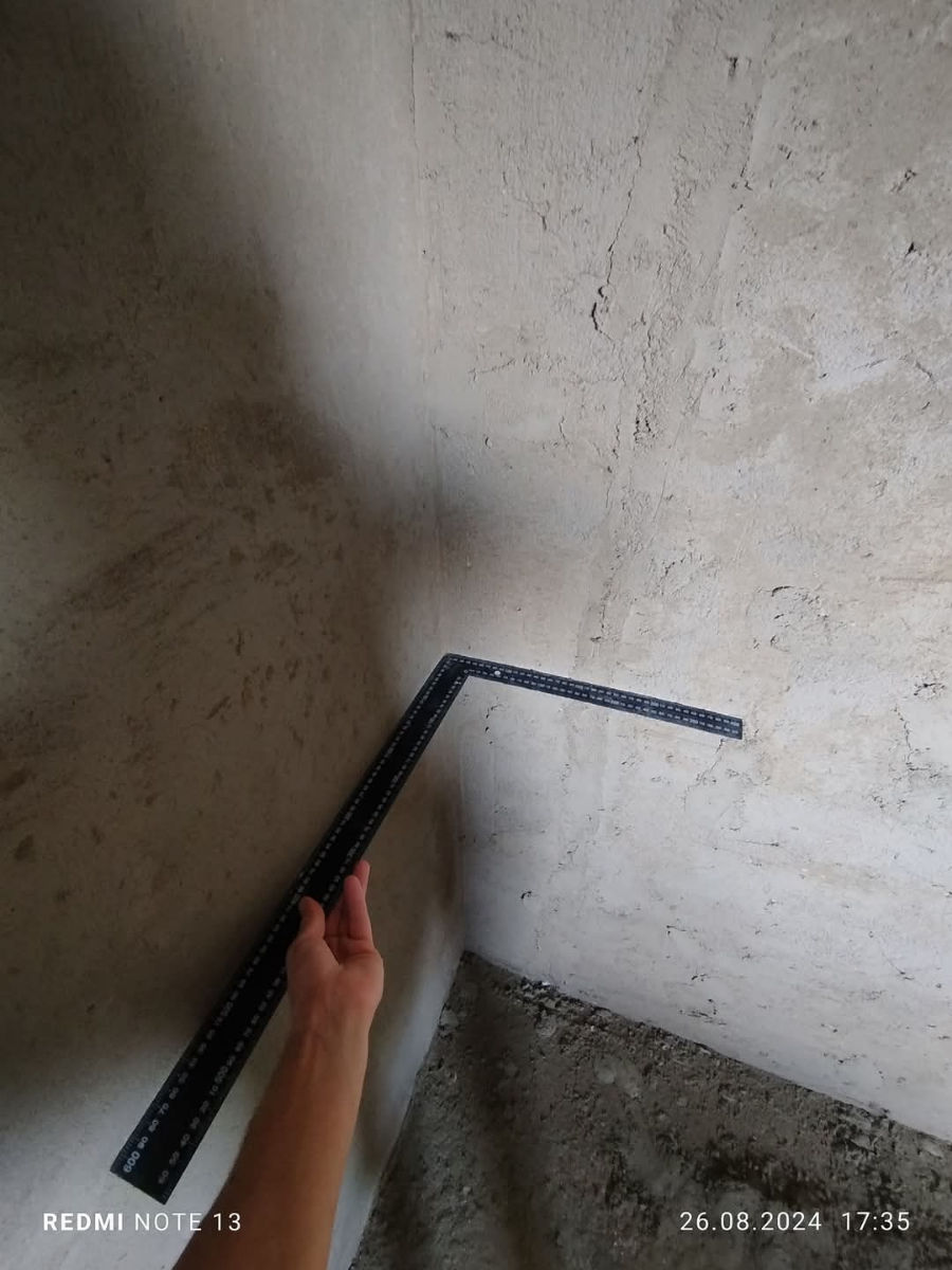 Tencuială manuală  nisip ciment  șapă (стяжка) foto 2