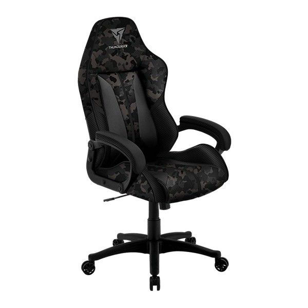 Gaming Chair Thunderx3 Bc1 Camo  Black/Grey, User Max Load Up To 150Kg / Height 165-180Cm foto 1