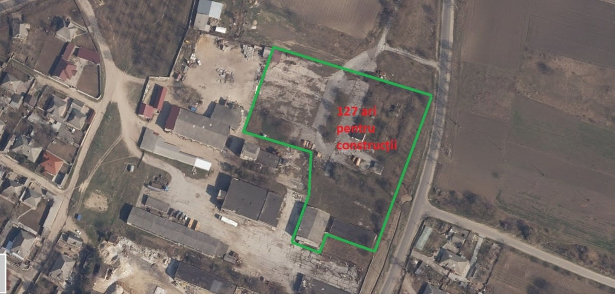 Teren pentru construcții 1,27 ha industrial, cu 2 depozite câte 500 M2 fiecare. foto 18