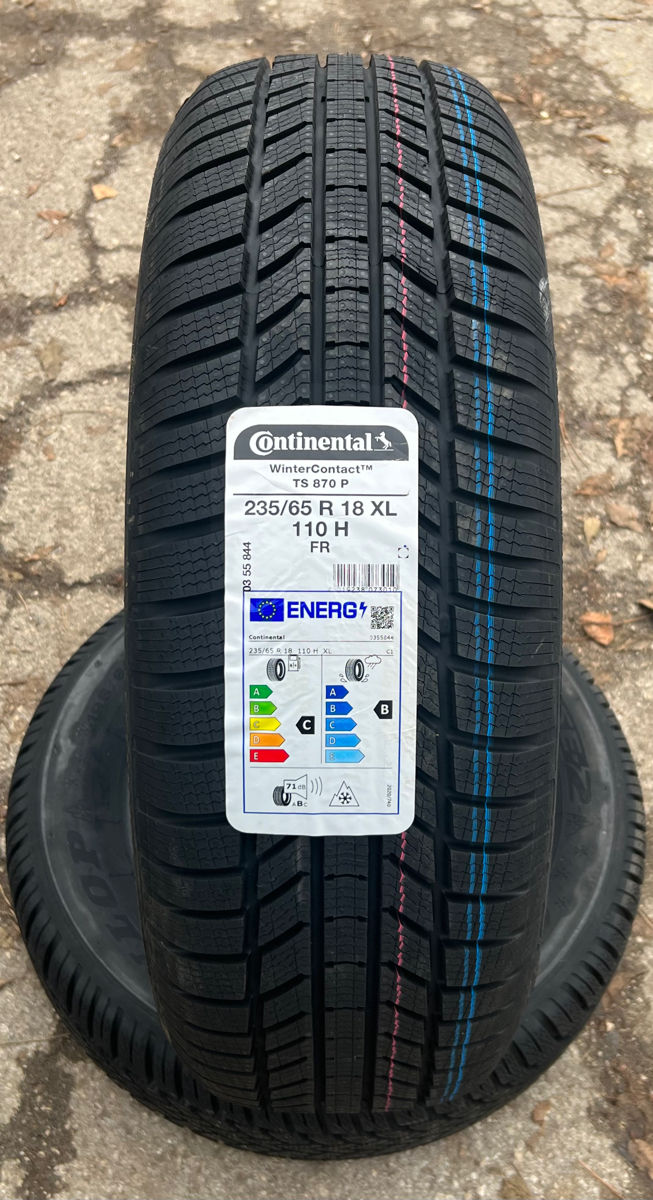235/65 R18 Continental WinterContact Ts870P/ Доставка, livrare toata Moldova 2023 foto 0
