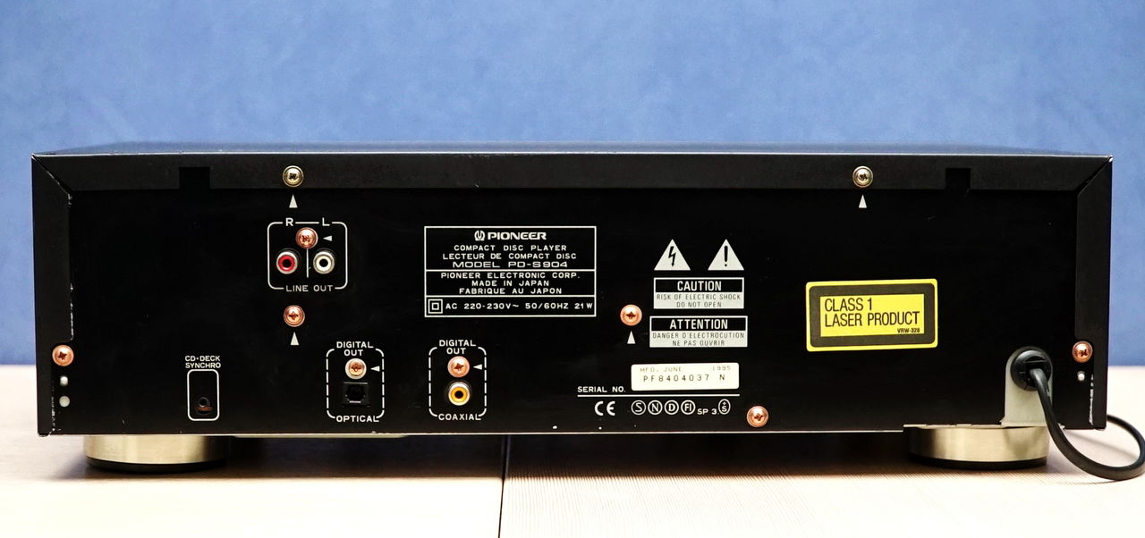 Pioneer PD-S 904 - топовый Hi End CD player / пластинки Винил из Европы и Англии фото 8