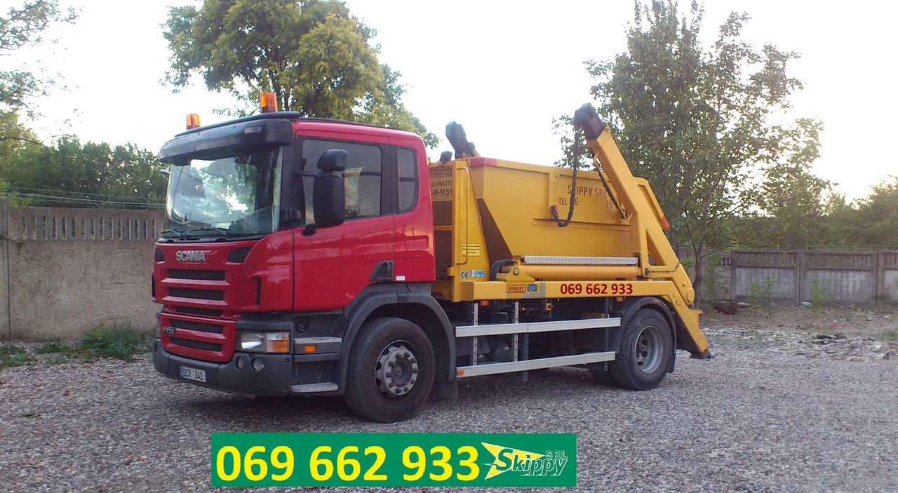 Вывоз мусора контейнерами и услуги экскаватора