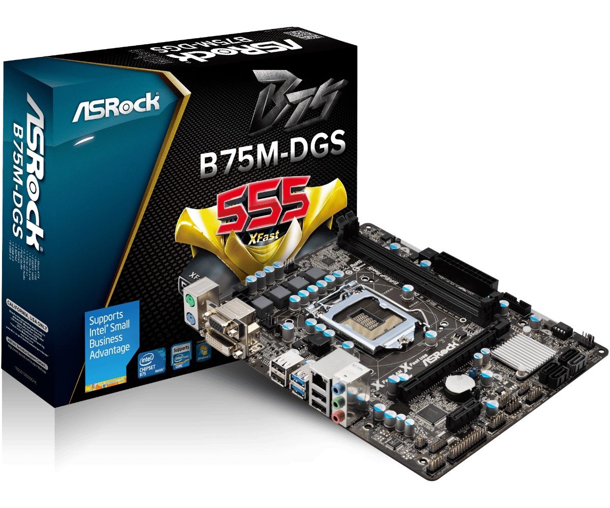 B75m dgs asrock совместимость с видеокартой