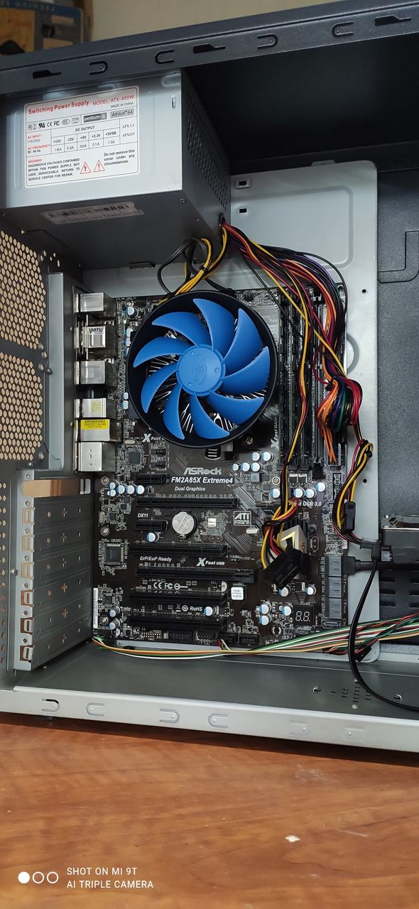 Настольный комп (AMD A10-6800K, 12Gb Ram DDR3, SSD 128GB)
