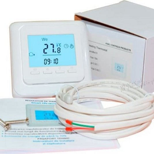 Termostate + Wi-Fi pentru încălzire electrică prin pardoseală, gama variata de modele de la importat foto 14