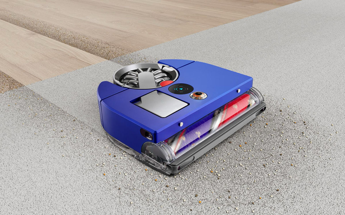 Aspirator robot Dyson 360 Vis Nav Blue/Nickel фото 0