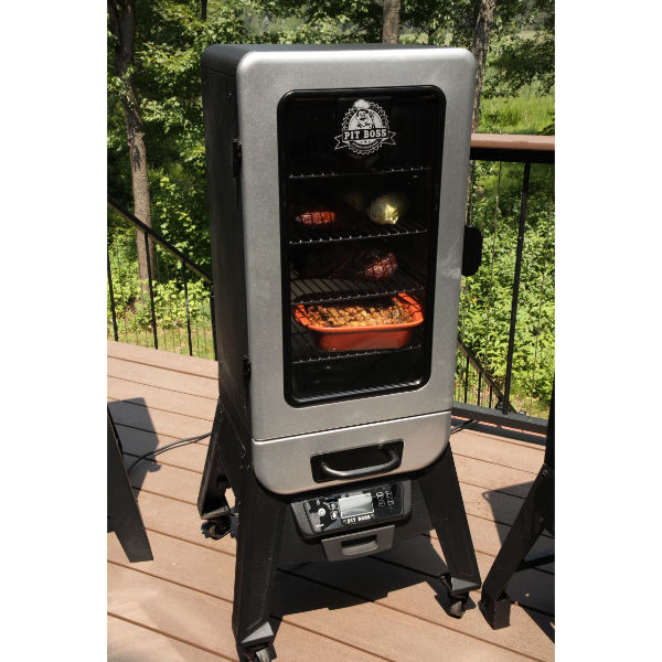 Afumătoare verticală electrică PBV3D1, Pit Boss digital electric smoker коптильня смокер foto 0