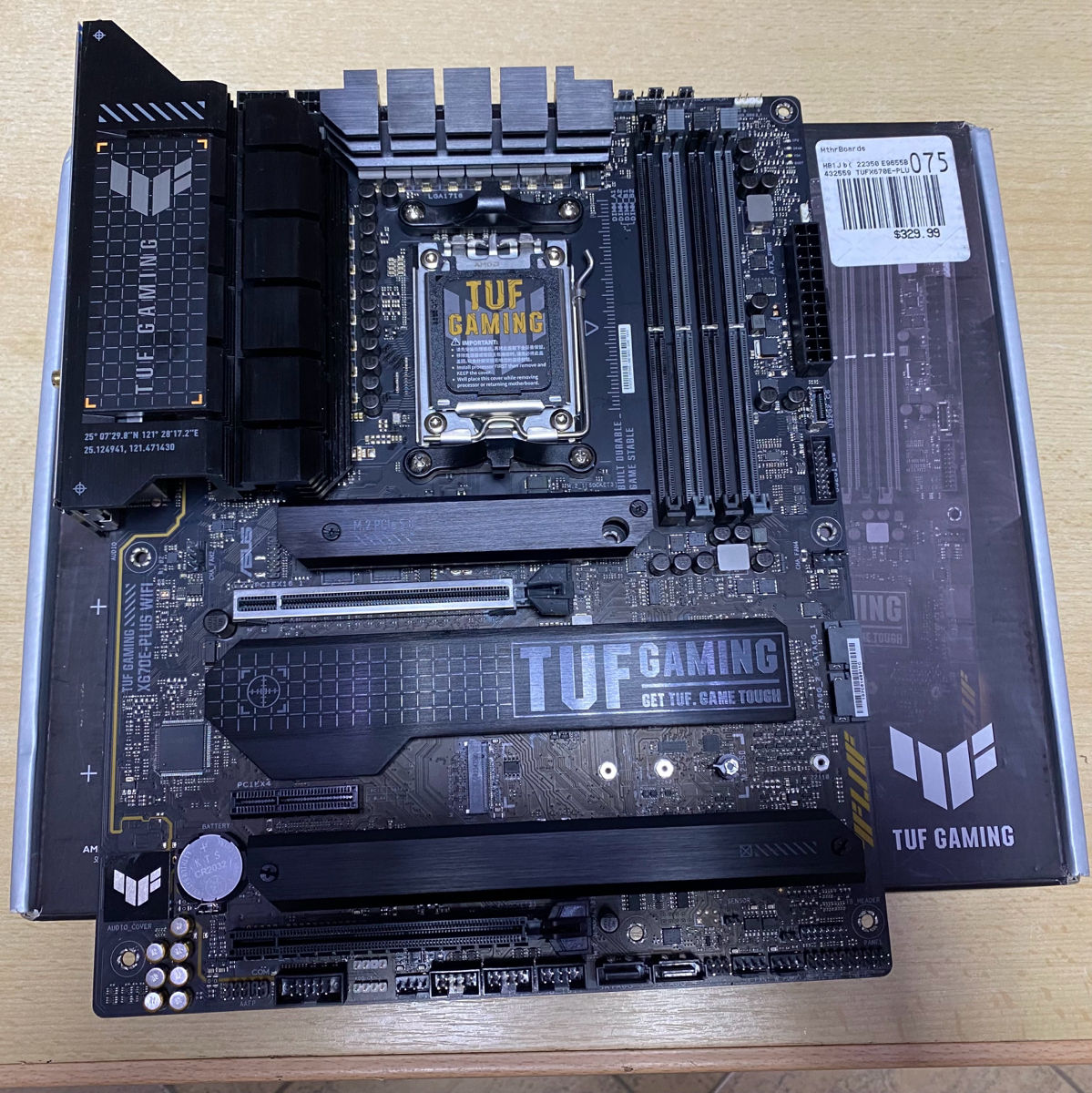 Asus TUF GAMING X670E-PLUS WIFI ATX / AMD X670E,AM5,WiFi 6E,Garantie фото 0