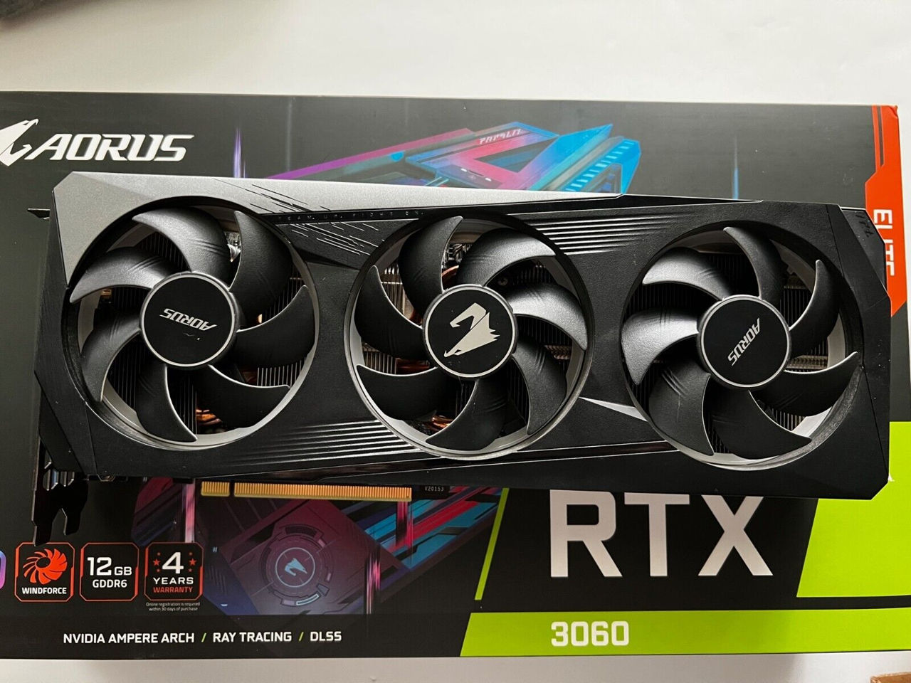 GIGABYTE AORUS GeForce RTX 3060 ELITE