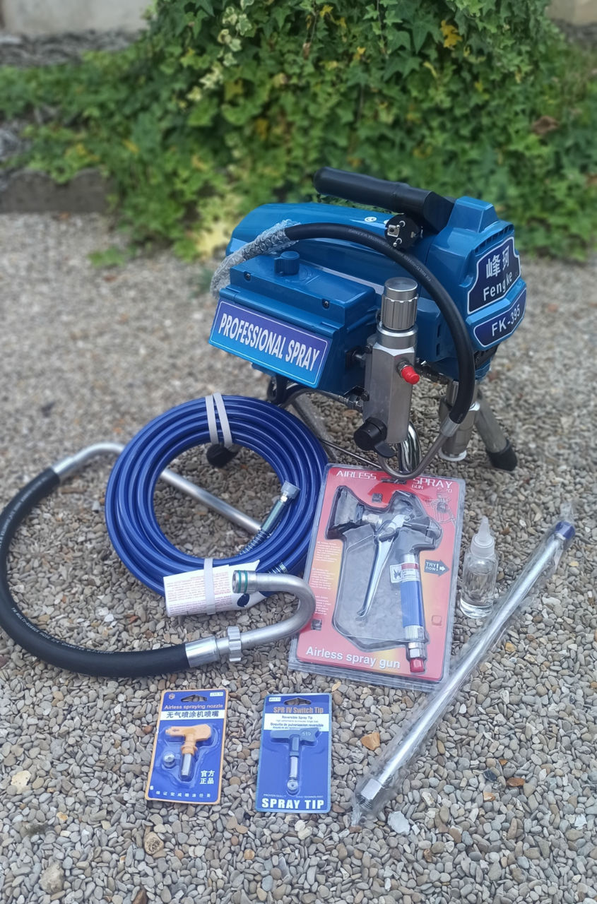Аппарат безвоздушной покраски FengKe 395/ аналог Graco 390./Aparat pentru vopsire fără aer. foto 6