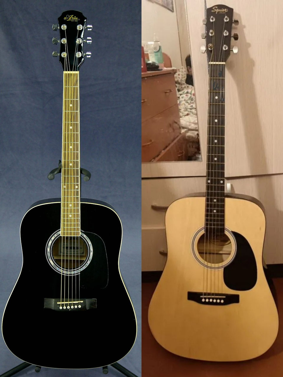 Fender, Aria.... guitars folck rock instrument..acoustic folk rok. Hi foto 0