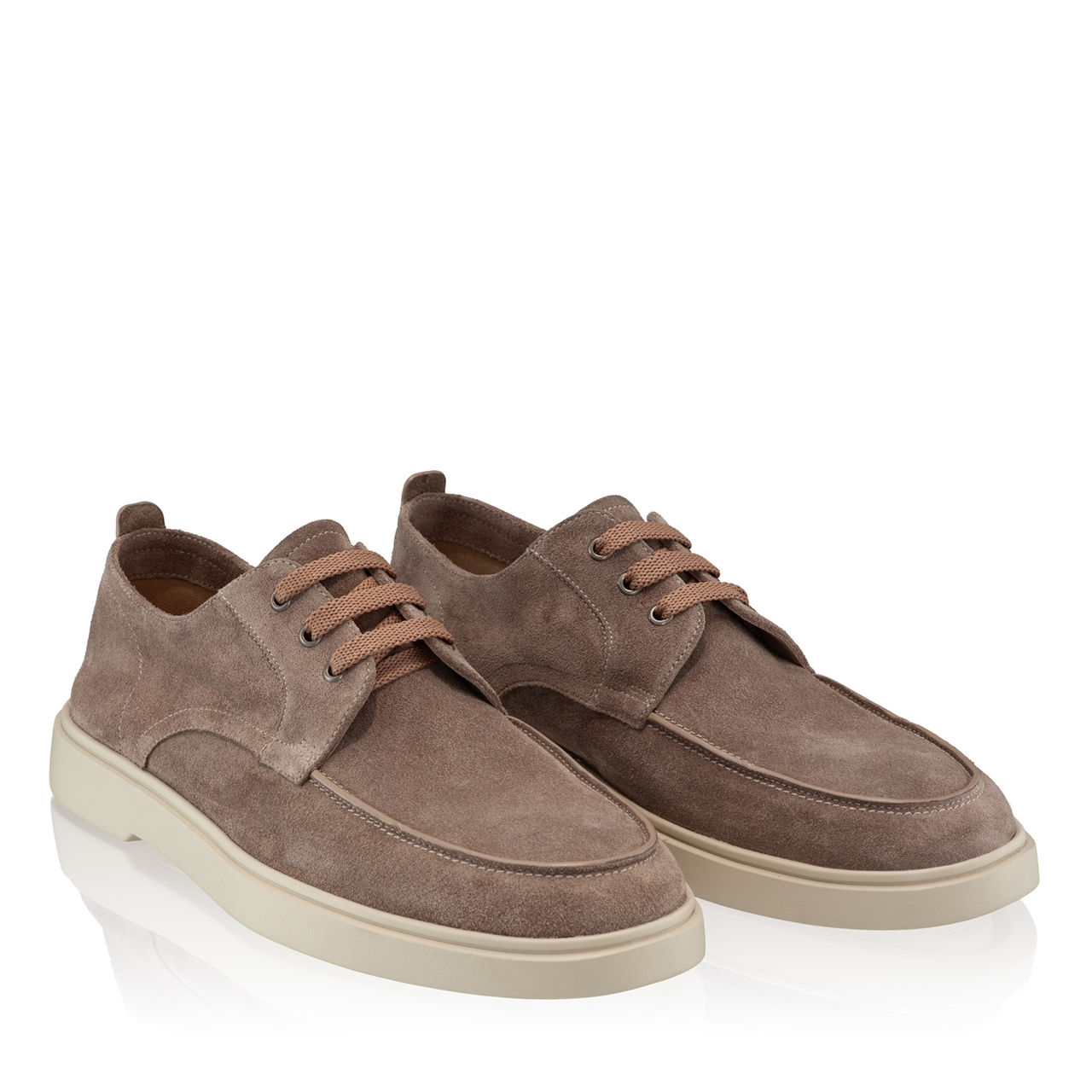 Pantofi casual barbati denis crosta taupe foto 0
