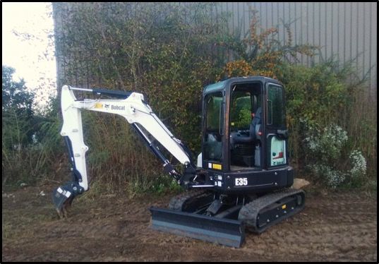 Excavator Miniexcavator Bobcat MD foto 1