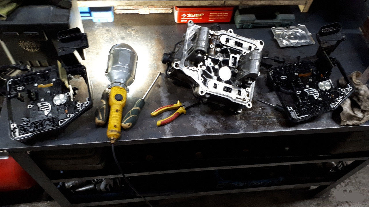 Ремонт кпп робот амт PowerShift 6DCT250, VAG DSG7 foto 2