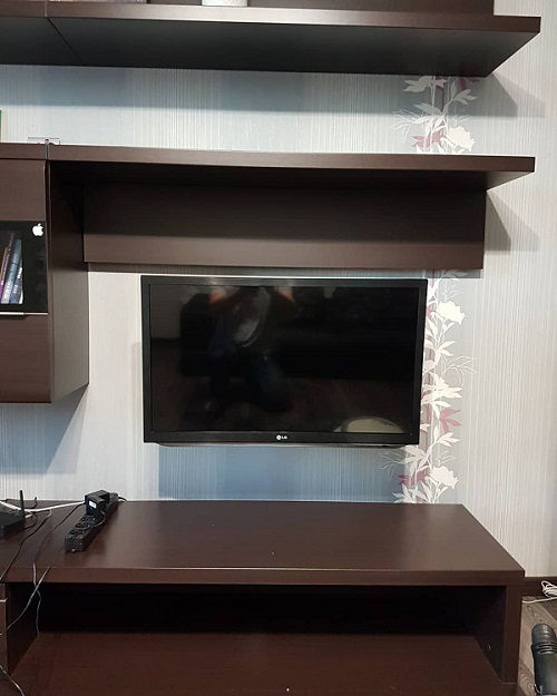 Кронштейн для телевизора на стену. Suport tv. Instalarea specializata a suportului TV pe perete. foto 2