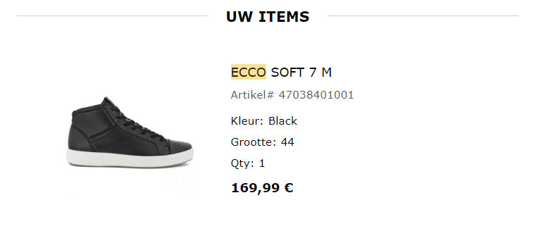 Vand ghete ecco soft 7 barbati foto 5