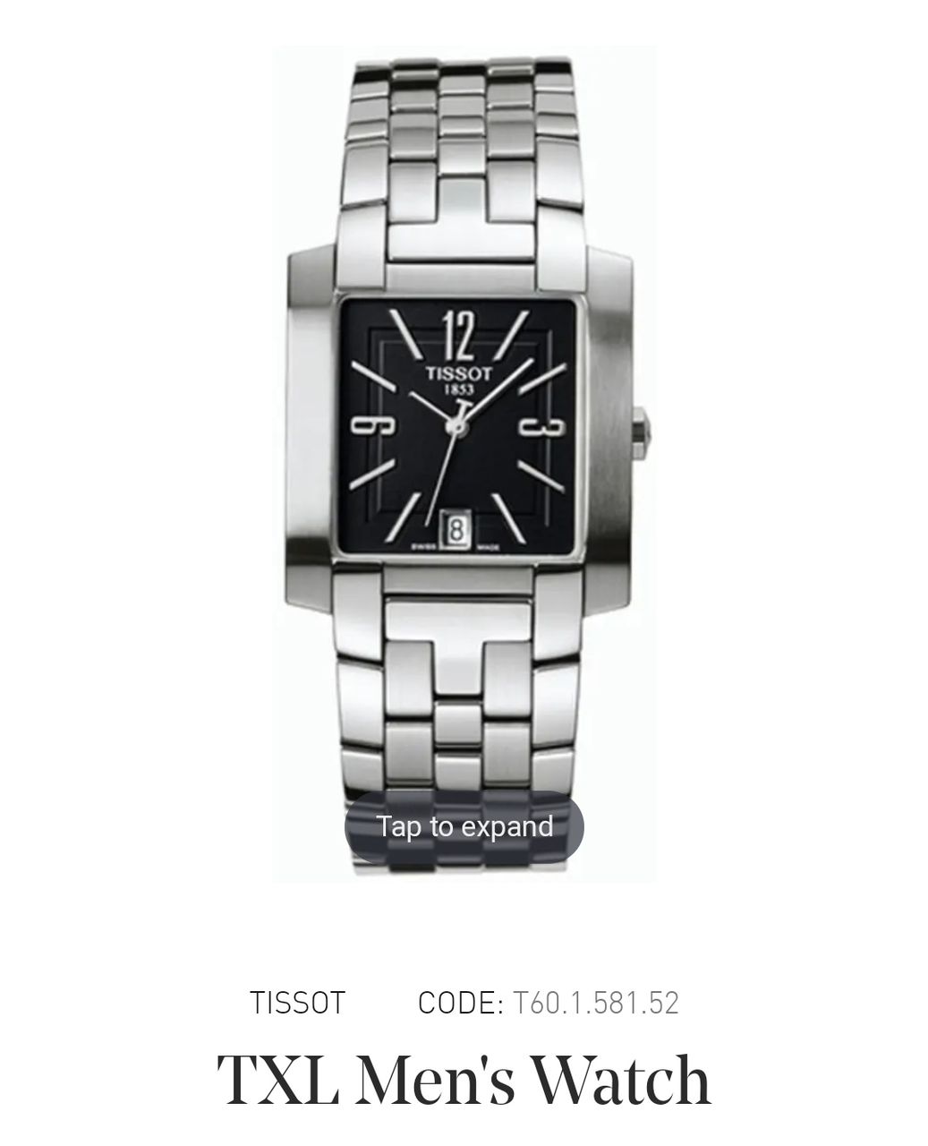opțiunea tissot