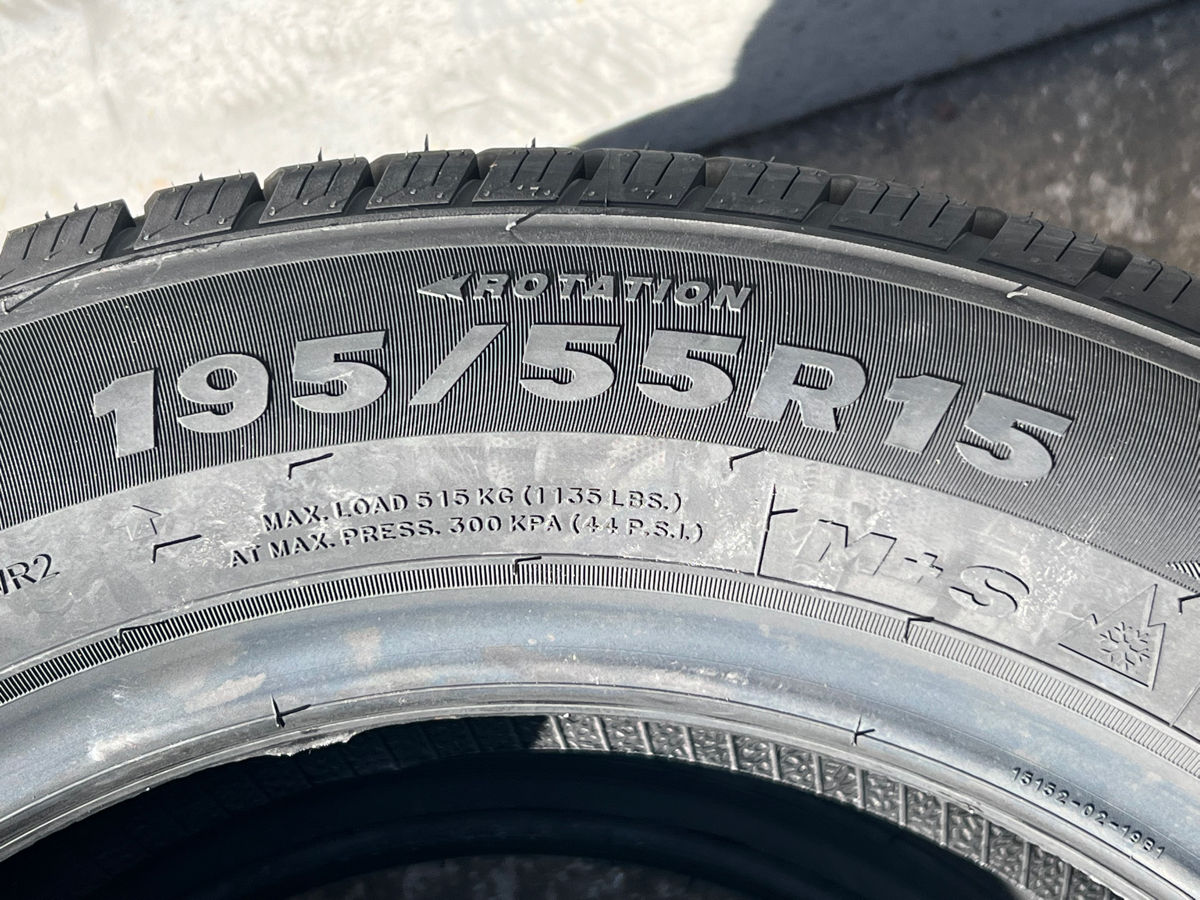 2 шины/2 anvelope 195/55 R15 Tracmax S130/ Доставка, livrare toata Moldova foto 5