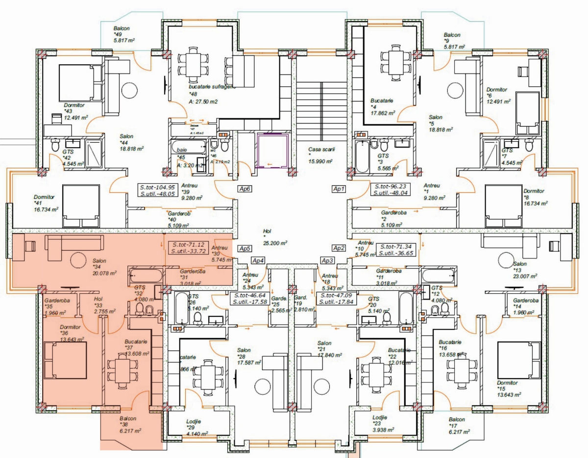 Apartament cu 2 camere,  Centru,  Telenești,  Telenești foto 3