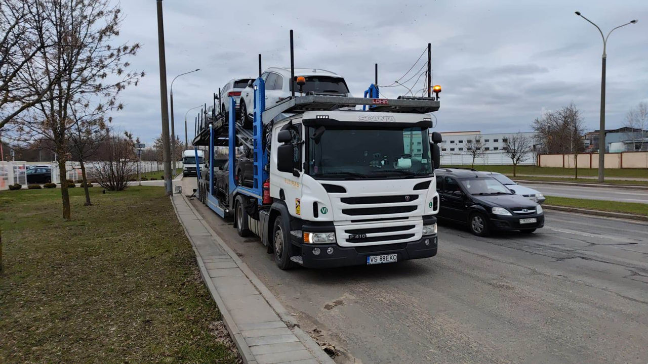 Transport auto din Lituania, Polonia, Estonia tral de 2, 3 si 8-9 locuri foto 0