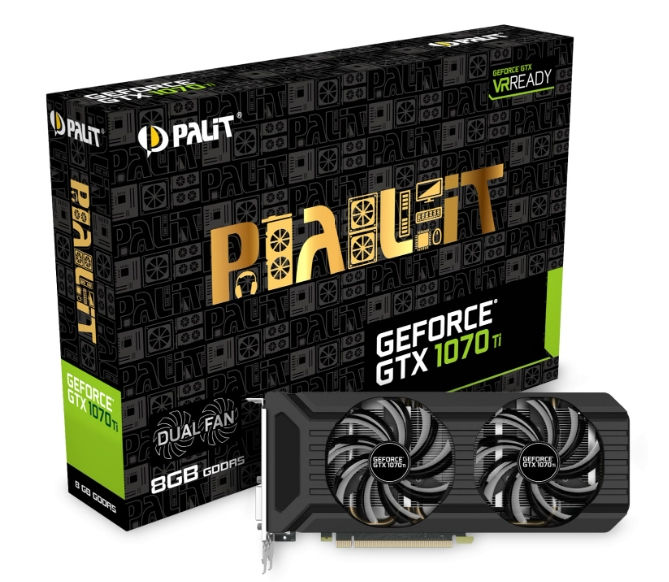 PALIT GTX 1070 TI foto 2