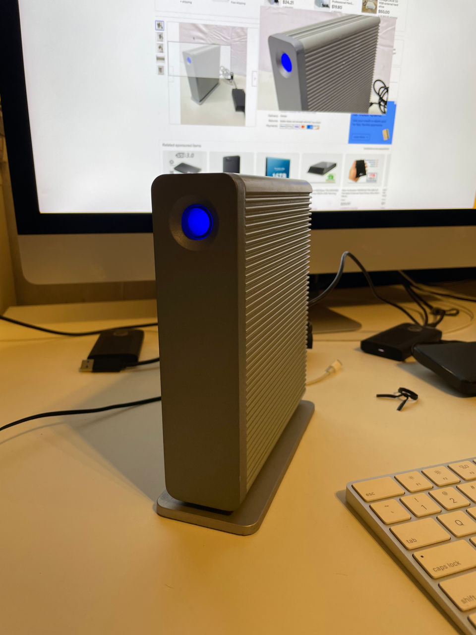 Lacie 2tb D2 Quadra Hard Disk Drive Negociabil