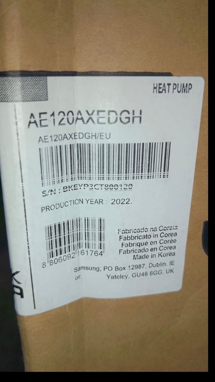 Se vinde pompa de caldura Pompa de caldura  Samsung/LG /Ariston/Panasonic/Fujitsu/ 16/14/12/9kw foto 5